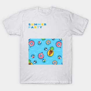 SUMMER PARTY POOL OF WHIMSICAL DELIGHT - CLASSIC EDITION T-Shirt